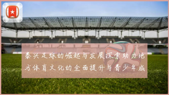 泰兴足球的崛起与发展探索助力地方体育文化的全面提升与青少年成长